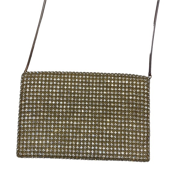 Walborg Rare Rhinestone Crystal Evening Bag Vintage Beautiful